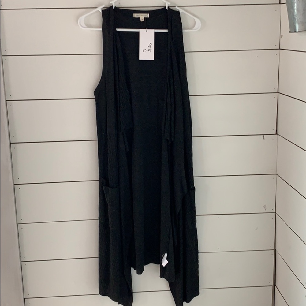 NWT long sweater vest